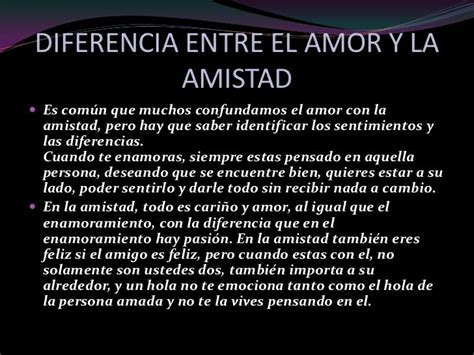 pasion amistad|Cómo identificar las diferencias entre amor y amistad